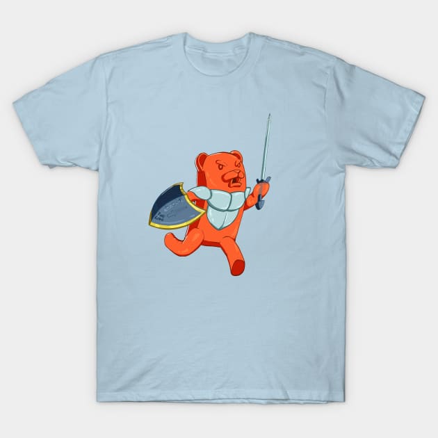 Justin Sparkleberry, Gummy Knight T-Shirt by svalencia1